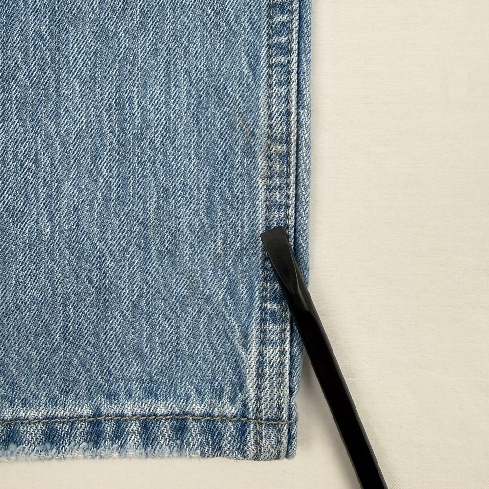 Levi's Low Pro Straight Jeans W28 Light Wash 90s Y2K Vibes Straight Leg - Picture 13 of 14